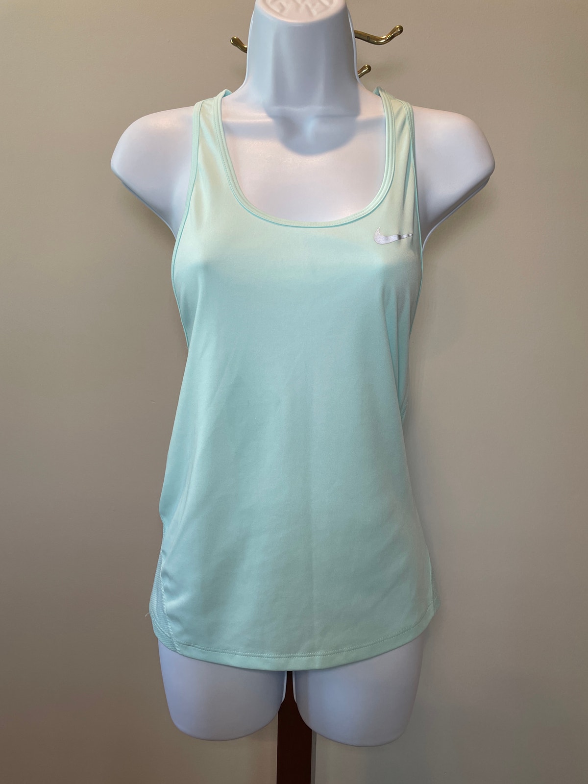 Nike Drifit Light Blue Racerback Athletic Tank Size M